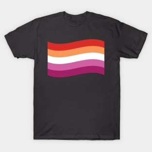 Lesbian pride flag T-Shirt